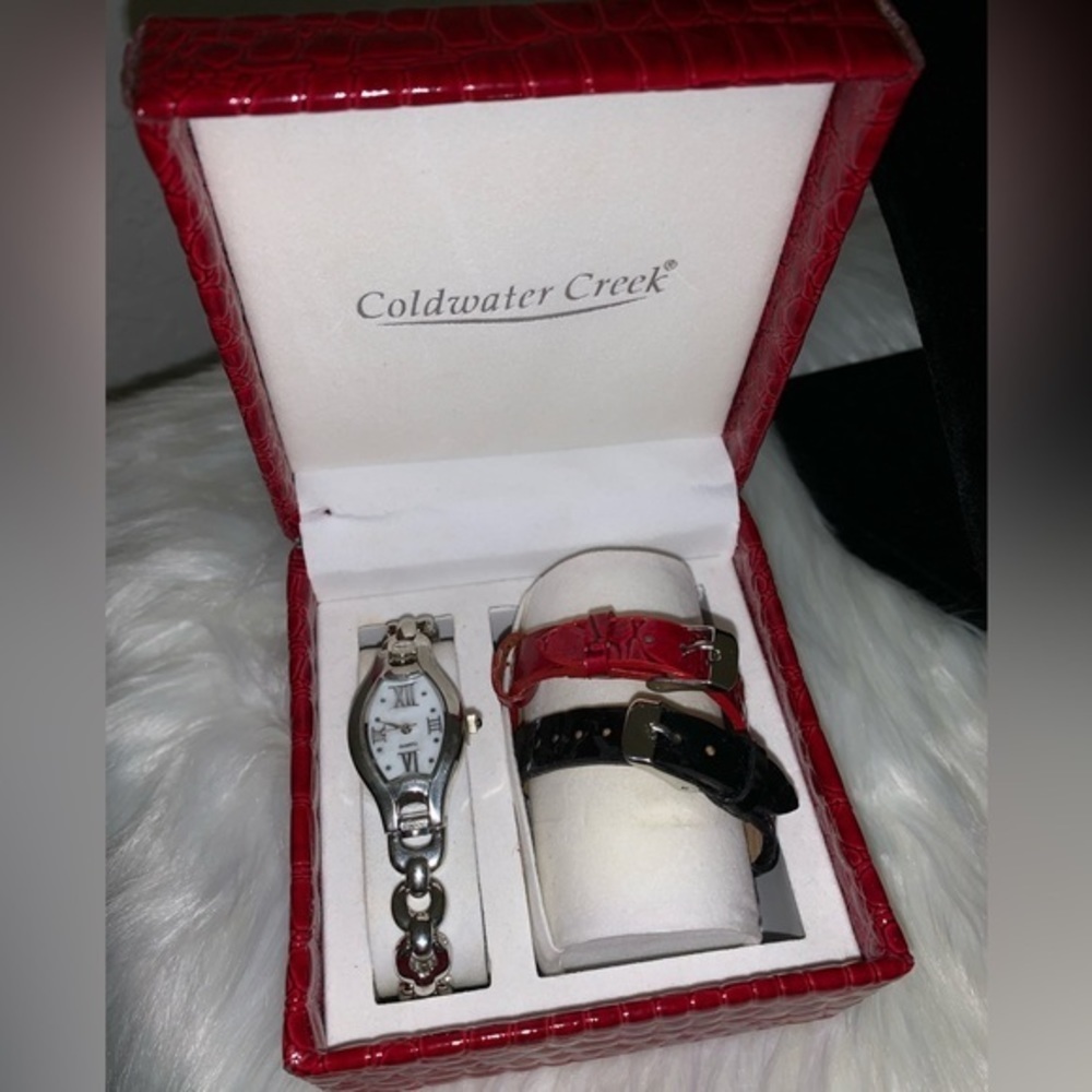 Interchangeable Band Quartz Watch Set - Picture 5 of 6